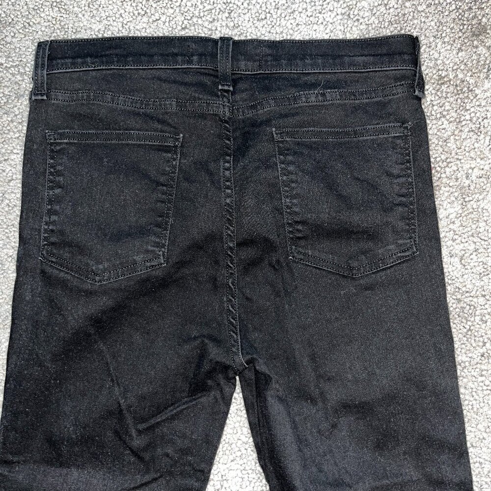 Veronica Beard Carolyn 10" Baby Boot Black & Silv… - image 5